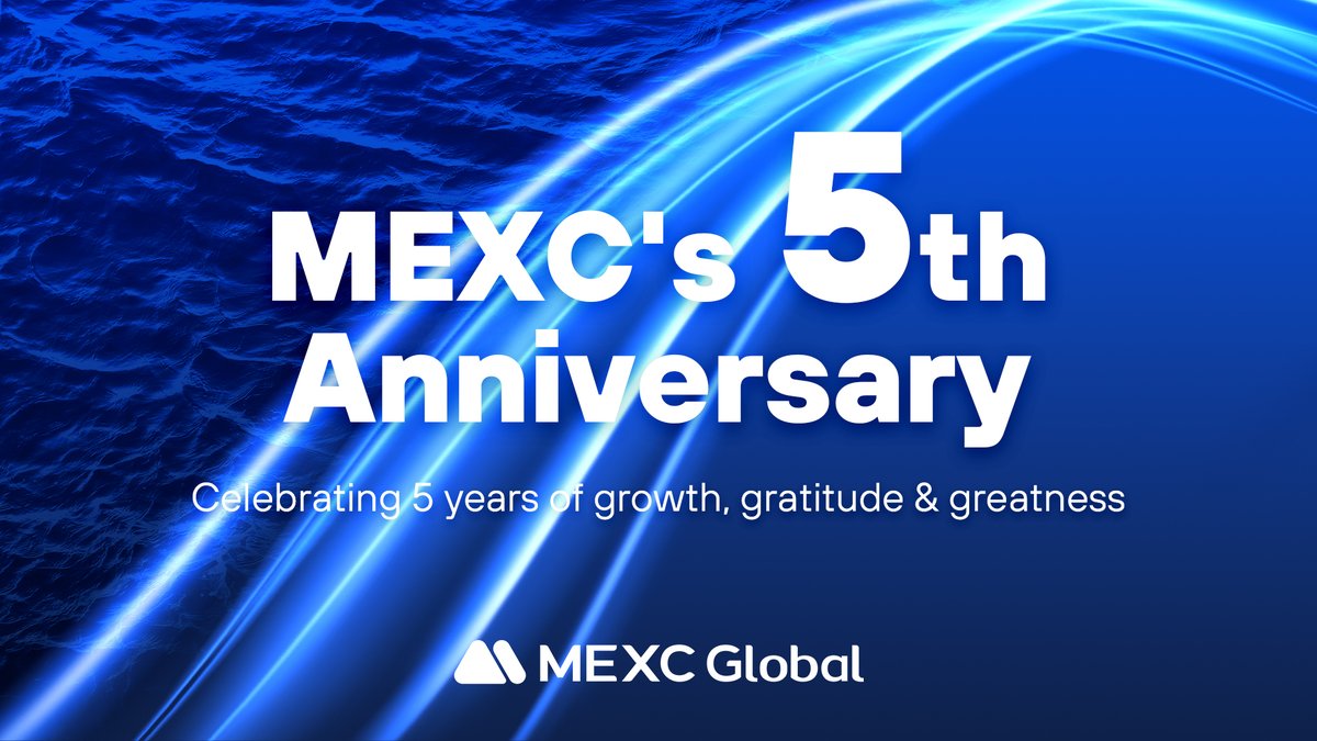 gobagency's tweet photo. 🎉🎉🎉It is with great joy that we celebrate 5 years of MEXC, one of the leading cryptocurrency trading platforms in the world! 
@MEXC_Global
#MEXC #anniversary #cryptotrading https://t.co/tKweHfMNv9