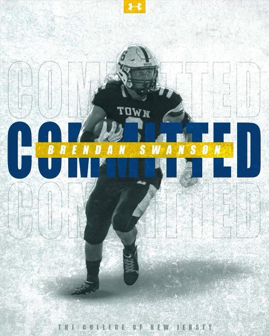 Future Lions Friday !! #LionsPride

Brendan Swanson (<a href="/TEBrendan84/">Brendan Swanson</a>) sArion)
Bordentown High School
Bordentown, NJ
Tight-End
6'1" - 210Ibs

#WGF | #ForTheJersey | #BeBetter