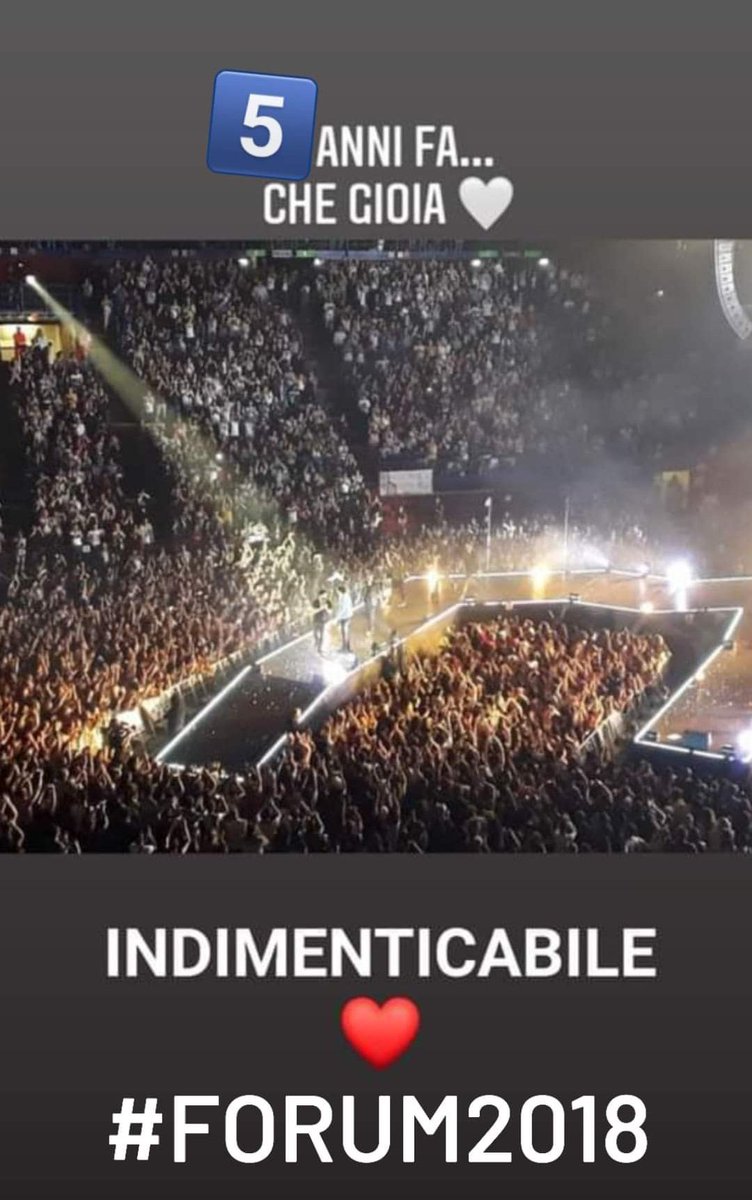 Manu_Cadeddu's tweet photo. Le emozioni di quella serata sono tutte impresse indelebilmente nella mente e nel cuore! ❤️✨️
Il primo Forum non si scorda mai, ma sono già pronta a vivere il prossimo.. 🎶 ❤️✨️

#forum2018  #indimenticabile 
#ilprimoforumnonsiscordamai 
#noncenientechetiassomigli https://t.co/biMGBR0UjE