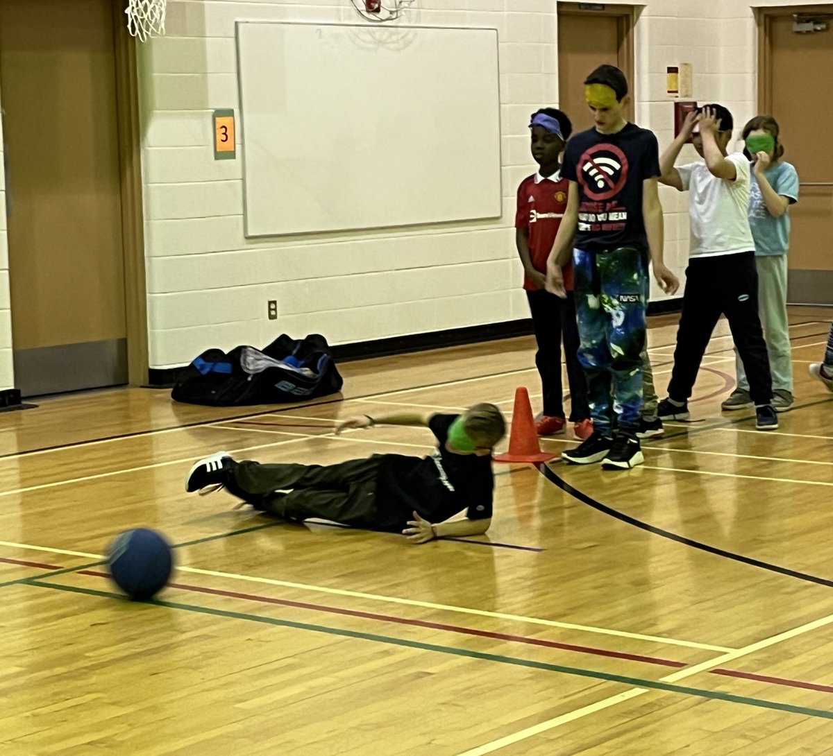 StJude_CCSD's tweet photo. @StJude_CCSD former student comes to teach 5/4 Goal Ball a game presented by the Alberta Sports and Recreation for the Blind @ABBlindSports @CCSD_edu https://t.co/M1pBfxPGCQ
