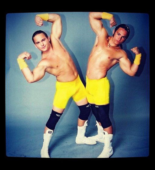 YoungBucksDaily's tweet photo. #FlashbackFriday #YoungBucks #MattJackson #NickJackson #theELITE #SuperKickParty #BTE #AEW https://t.co/7ABbZI0Lvo