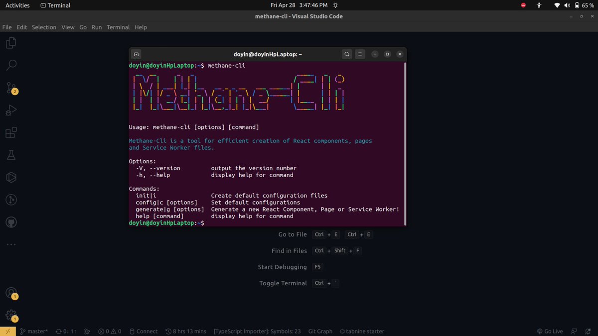 Emmysoft_Tm's tweet photo. @hackSultan @jbarbier @npmjs @reactjs @traversymedia
@moshhamedani @facesofalxse @alx_africa Recently I have been working on a command line tool that generates React Pages, components, and service worker files. 

A thread 🧵 https://t.co/I19f2TQPD4