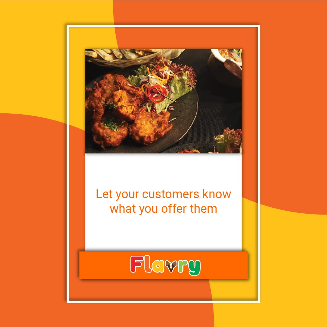FlavryOy's tweet photo. FLavry brings an ultimate solution for #restaurants to be available for their customers at all times.

Register with #Flavry and have your menu available to your customers at all times. Sign up and start selling now.

Sign-up link:
https://t.co/V6olnde8es

#foodcommerce #Lahore https://t.co/GTlA1qxOYM