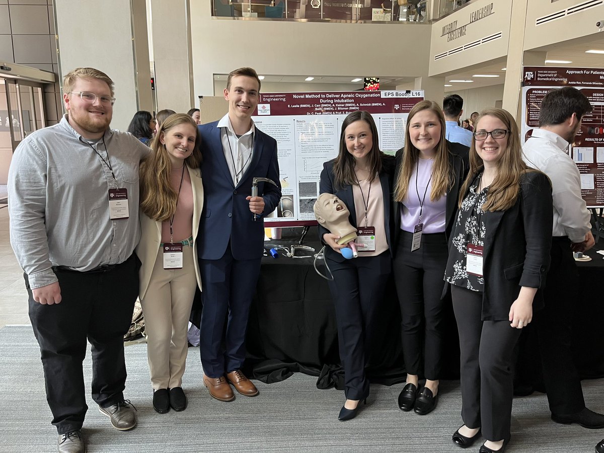 cvplabtamu's tweet photo. So awesome to see CVP #TAMUbme seniors present their senior design projects today at the engineering showcase! Great job! https://t.co/YuGSse0U5m