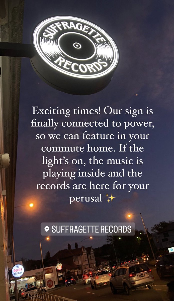 mmmHobart's tweet photo. Hear the story of this local record store in Tassie as @missvickipea talks with the creators of Suffragette Records | 
https://t.co/M8oJVLmuvS

#SpotlightOnTassie
#RecordofMemories 
#localbusiness 
#Tasmania https://t.co/RODIAXrOen