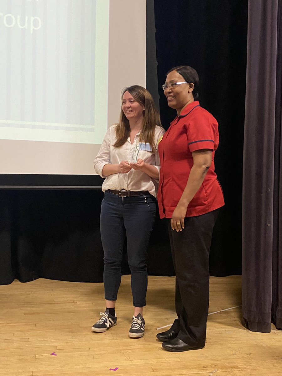 Winner of the 2023 <a href="/NationalSTNCon/">NationalSTNCongress</a> awards goes to <a href="/ThinkUHI/">UHI</a> Roma Gibb!! Many congratulations and a very well done 🥳🏅