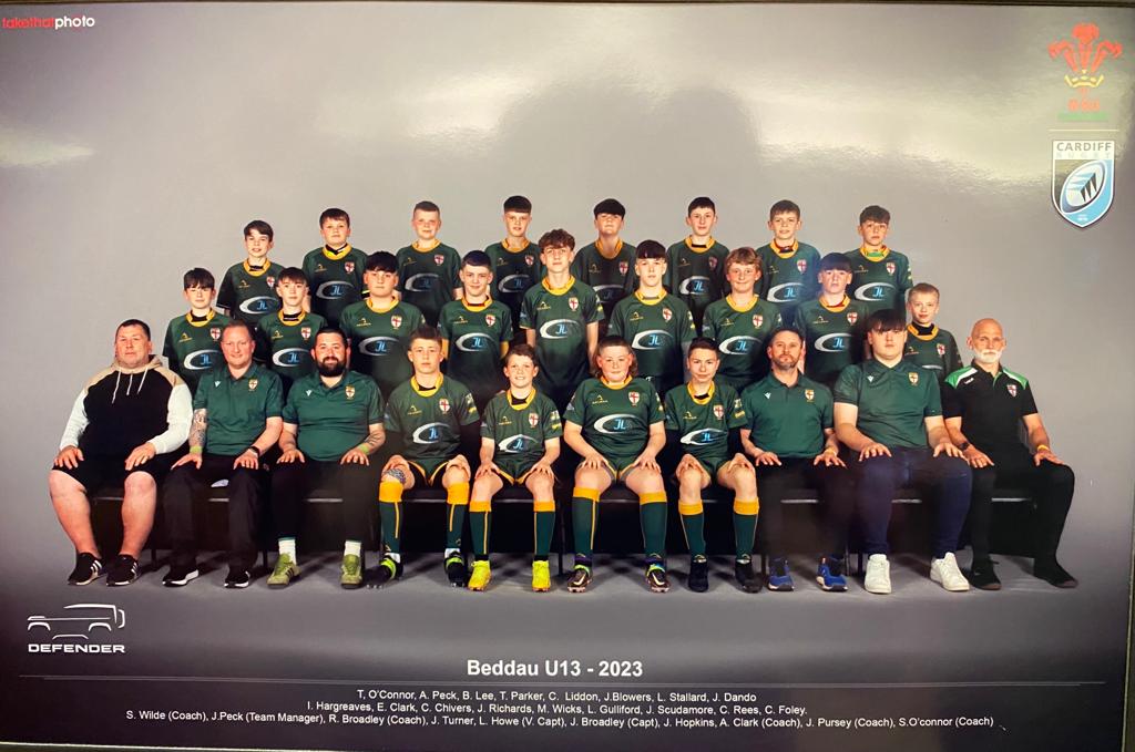 A massive round of applause for our U13s who tonight won the Cardiff Rugby Defender Cup. 
A mention has to go to the young men of <a href="/LlantwitRFC/">Llantwit Fardre RFC</a> who pushed our boys close only losing by 1 point in a game which finished 15-14.
Both teams did your respective clubs very proud tonight.