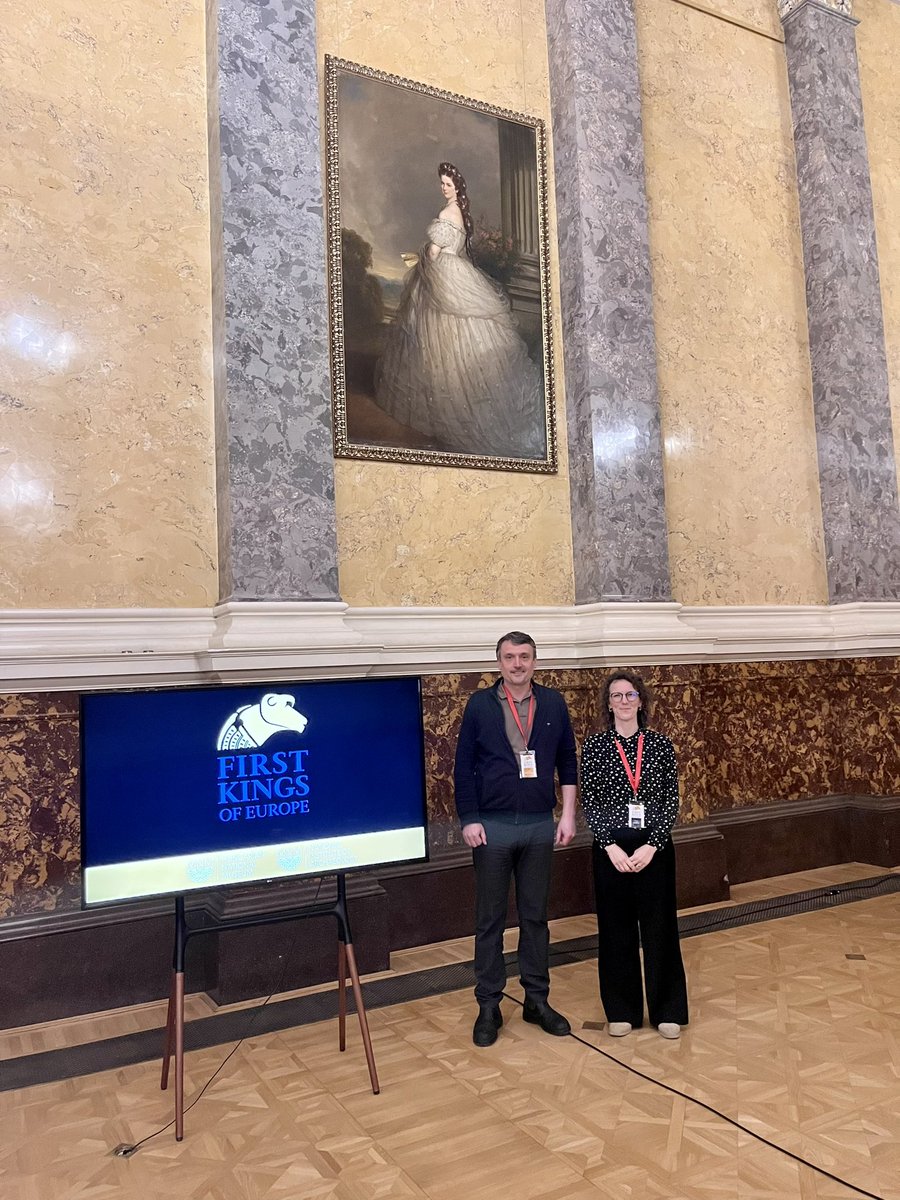 SabinaCvecek's tweet photo. It was a great pleasure to follow the international conference on “Leadership and Inequality in prehistoric Southeast Europe” at the @Hum_Nat_Museum in Budapest with @RealMGavranovic. #archaeology #FirstKings https://t.co/6m2iOnBX0M