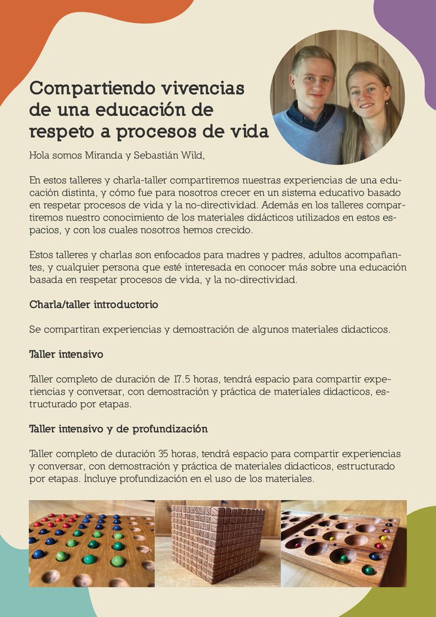 UmerriEskola's tweet photo. ℹ️Informazio gehiagorako eta zena emateko: 
formacionwild2023@gmail.com

edo:
https://t.co/0k3ULRhfjO

Ez galdu aukera!

#umerri #pedagogiasactivas #wild #pestalozzi https://t.co/5RLqyRARgL
