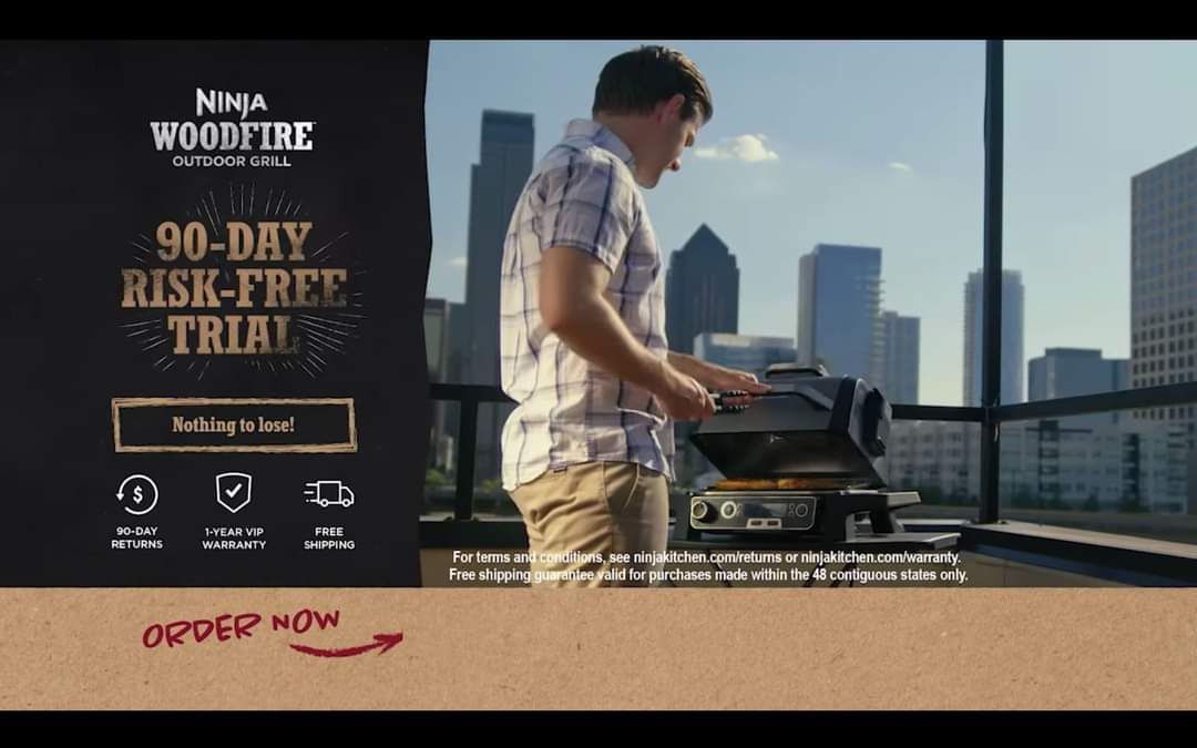 MerBrumwell's tweet photo. Lookie who I found 👀 My hubs, Elijah, for Ninja Woodfire Outdoor Grill! https://t.co/XG1ZeQZFUB