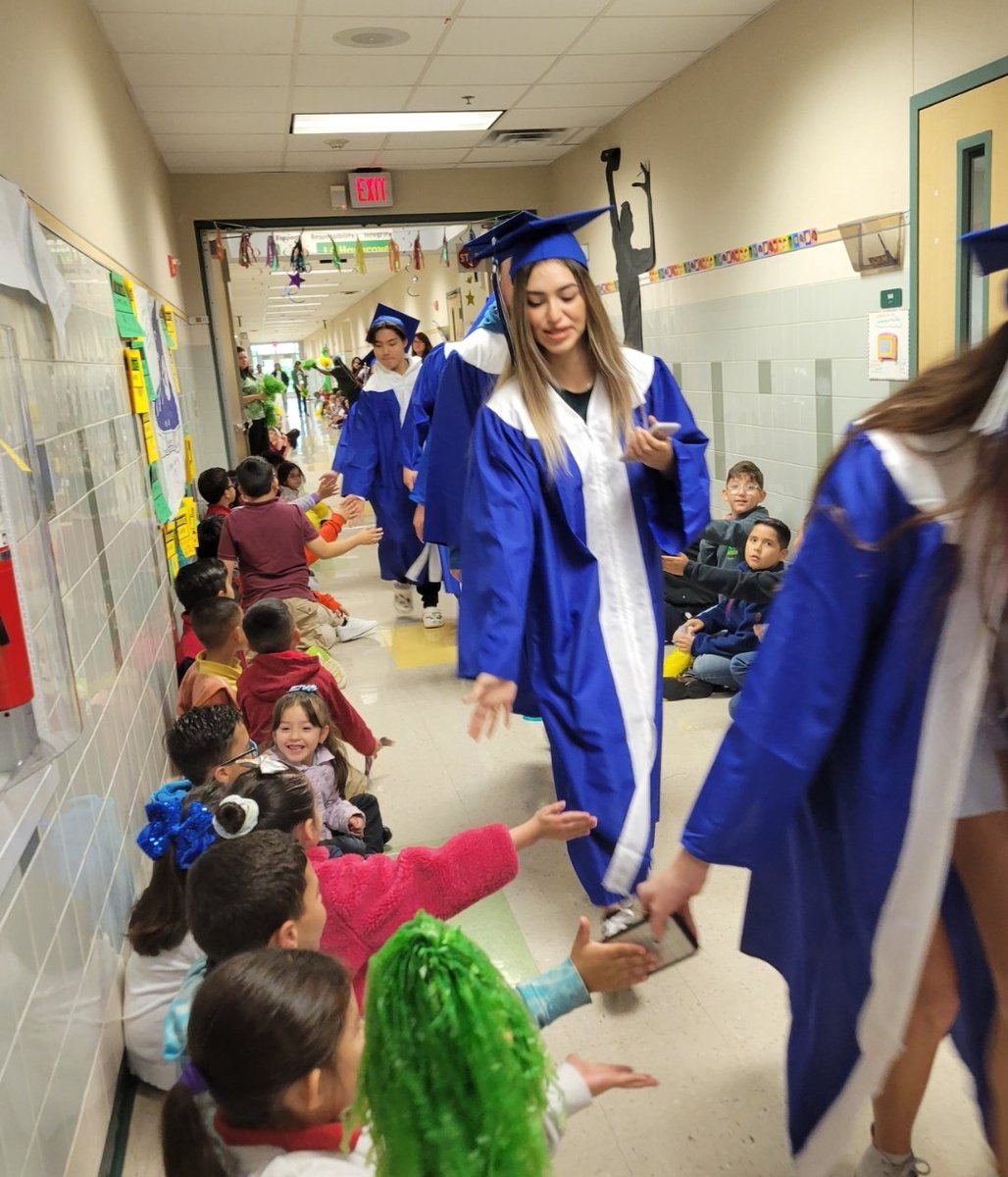 MoreGery's tweet photo. It's emotional yet encouraging to see future HS graduates walk the halls of where it all started @ Ja
Hargrave ES. Our work does pay off!! #crowleyprideunified @CrowleyISD @NorthCrowleyHS https://t.co/jbOP37J2U3