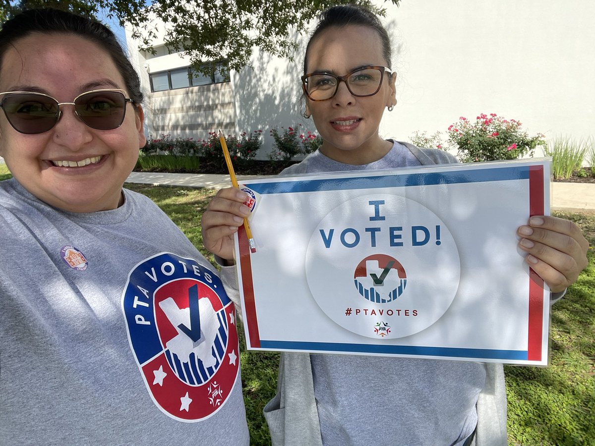 nisdpta's tweet photo. Polling locations may be closed today, but early voting ends Tuesday May 2nd!
Show us you voting photos!
For early locations and times:
https://t.co/KimQiUIloN
Election Day is Saturday May 6th from 7:00 am-7:00 pm.
#PTAVotes @txstatepta https://t.co/y06MNFd1DB