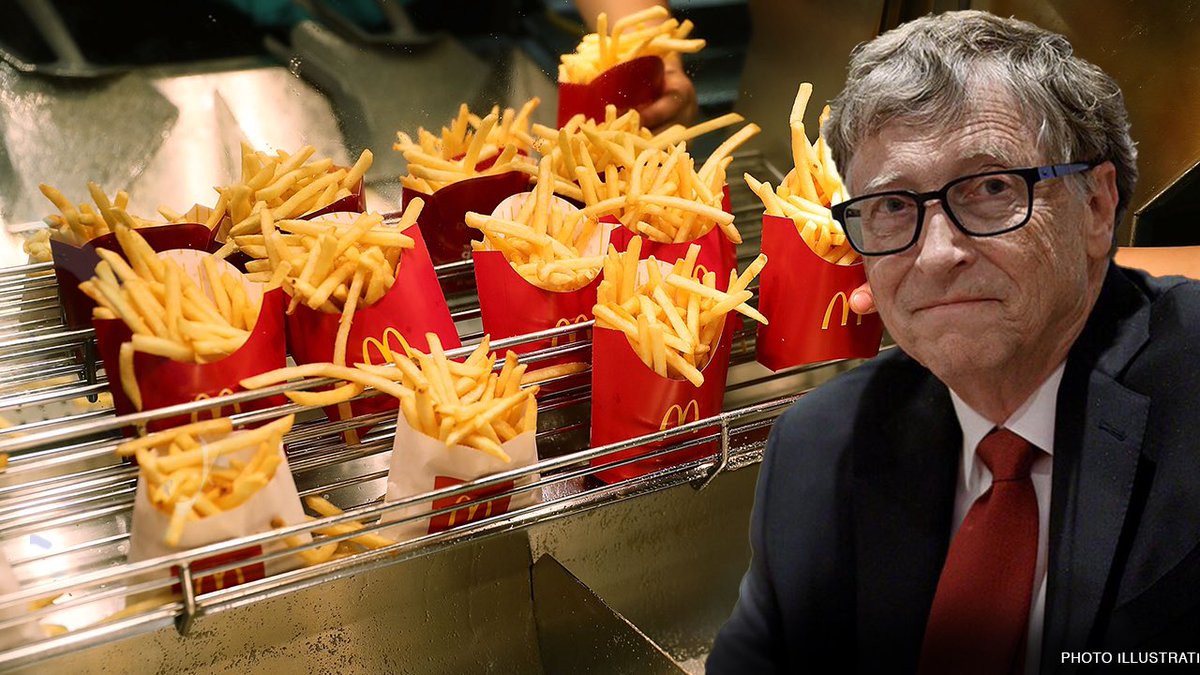 Did you know that Bill Gates owns the land in Washington state used to grow the potatoes for McDonald’s fries?
