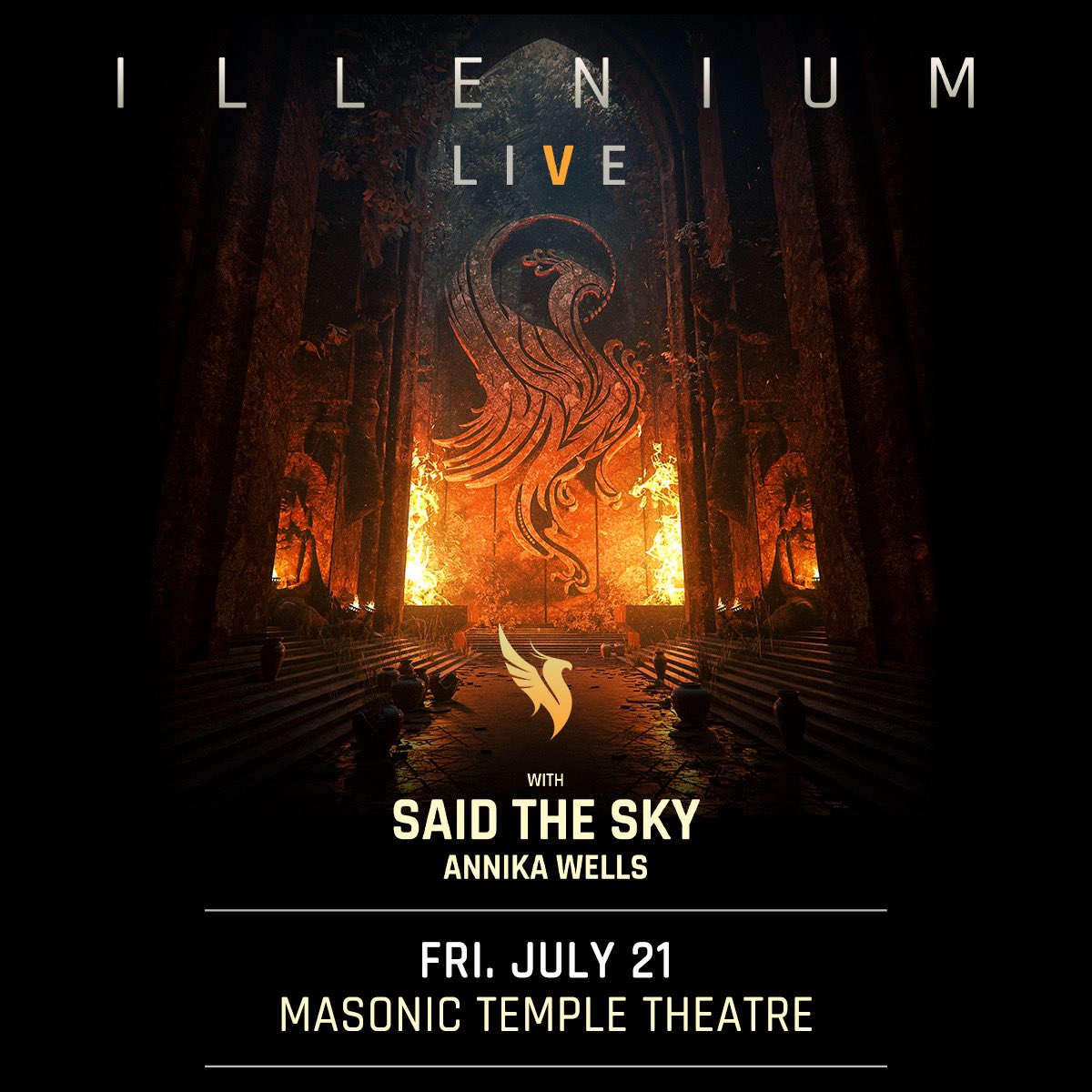 MichEDMFamily's tweet photo. New giveaway! 

Congratulations to @ILLENIUM on the release of his new self-titled album! To celebrate we’re giving away a pair of ticket to his show at the @masonicdet on Friday, July 21st!

RT &amp; Fav for a chance to win! https://t.co/ZtaCNAhWmB