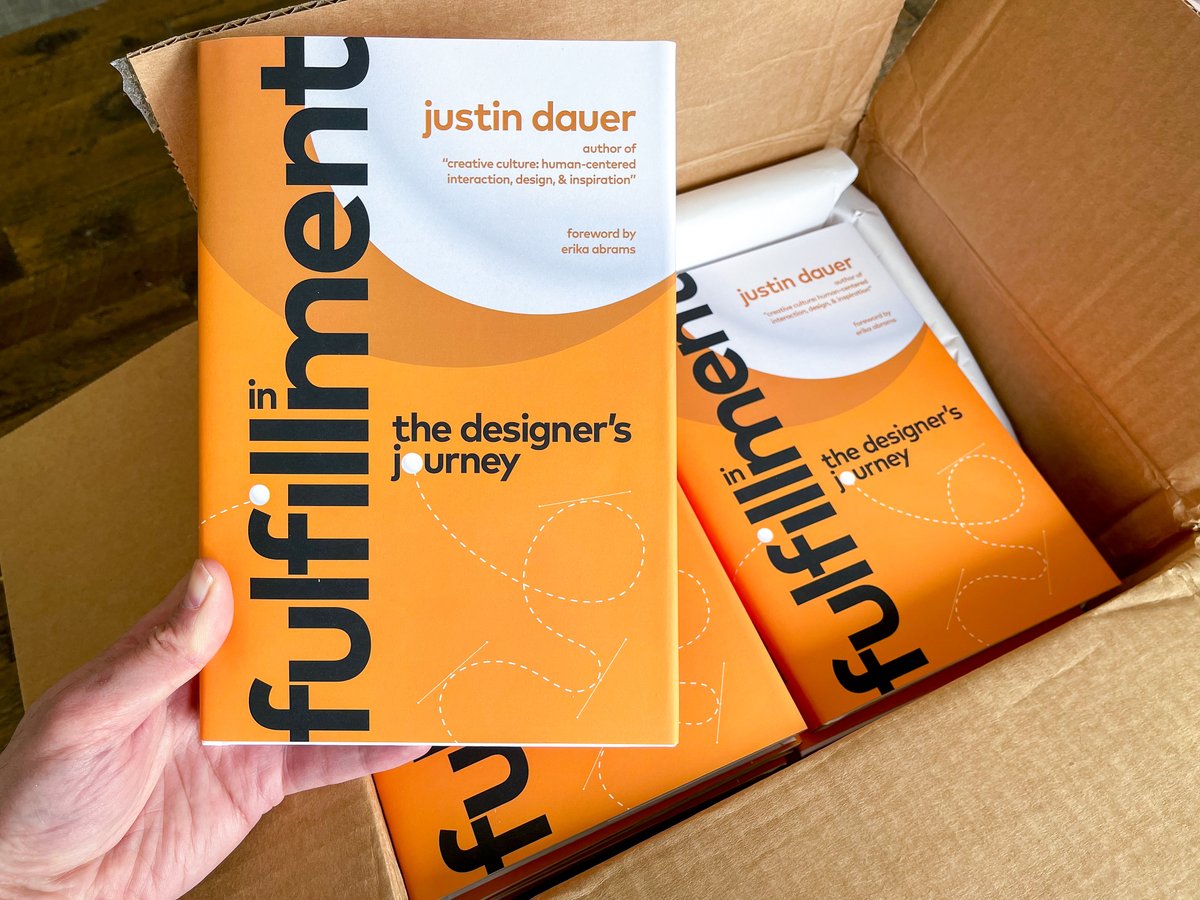 I believe it was the great Mario who once said: "Wahoo!" After months of incubation, it's an amazing moment to hold something you've created, tangibly, in your hands. Wait...besides my kids, of course! Those little rascals. Love those kids. But this book...

<a href="/in_fulfillment/">In Fulfillment: The Designer’s Journey</a>: 6.27