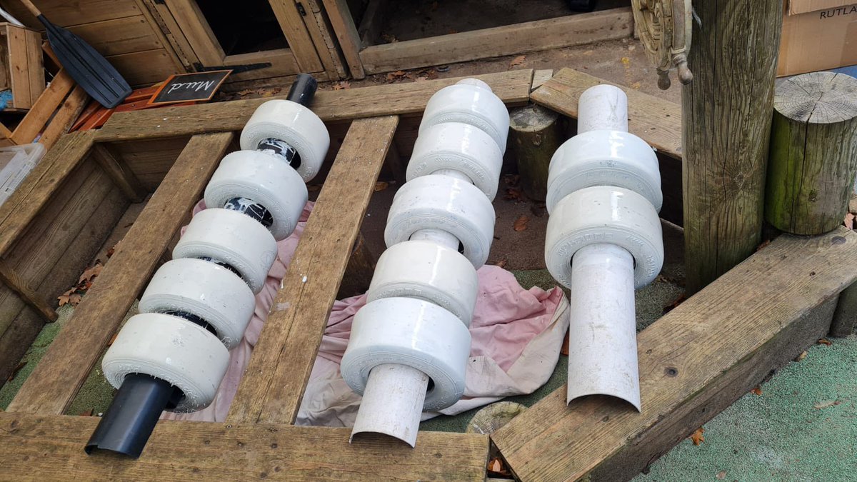 StMatthewsSurb's tweet photo. Thank you Surbiton Raceway for your old go-kart tyres! We have upcycled them into a giant draughts set for the pupils to play with at lunchtimes. #repurpose #upcycle #reusenotrefuse  #ecoschools https://t.co/Siml8sFoHa