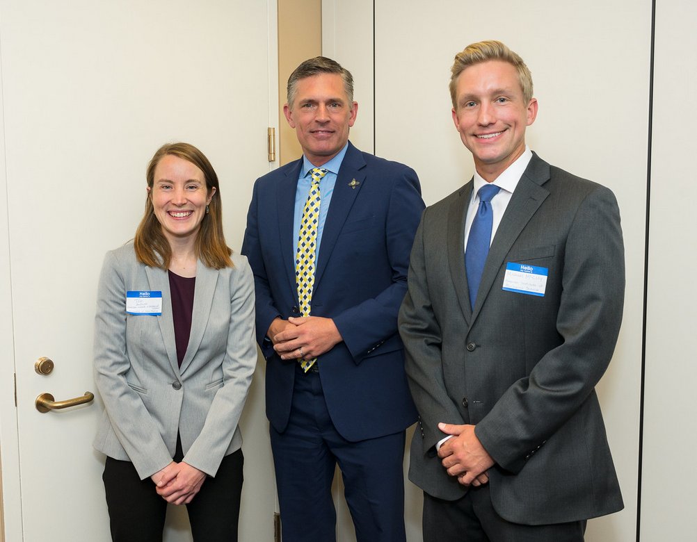 Through the <a href="/Mammalogists/">Am Soc Mammalogists</a> Student Science Policy Award and <a href="/AIBSbiology/">American Institute of Biological Sciences</a>,  I met with my New Mexico legislators <a href="/Rep_Stansbury/">Rep. Melanie Stansbury</a>, <a href="/SenatorLujan/">Senator Ben Ray Luján</a>, and <a href="/SenatorHeinrich/">Martin Heinrich</a> this week to advocate for <a href="/NSF/">U.S. National Science Foundation</a>  funding and biological collections. #AIBSCVD2023