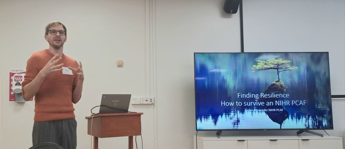 James Alexander (@jamesalexphysio) on Twitter photo A joy to present at the NIHR PCAF and St George’s TACRI networking event earlier this week. Shared my experiences and tips for surviving your #NIHRPCAF <a href="/jiahui1231234/">Jia Hui Gan 🐝</a> (I’ve stolen your pic)
Now to survive the DCAF application 🤦🏼♂️ @emilee_gosnell A joy to present at the NIHR PCAF and St George’s TACRI networking event earlier this week. Shared my experiences and tips for surviving your #NIHRPCAF <a href="/jiahui1231234/">Jia Hui Gan 🐝</a> (I’ve stolen your pic)
Now to survive the DCAF application 🤦🏼♂️ @emilee_gosnell