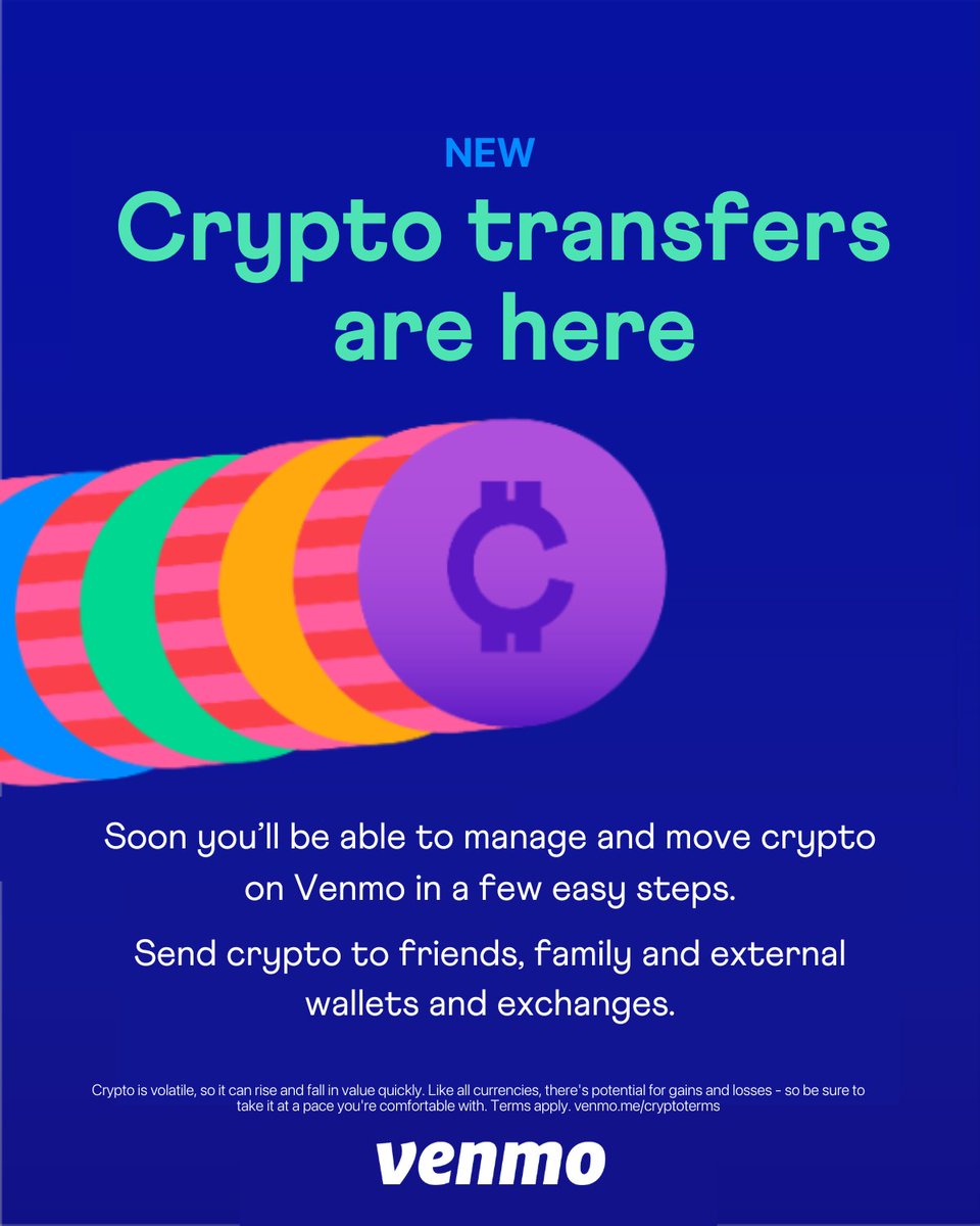 Dropping in to announce a new feature of ours: crypto transfers⚡Get started  now. https://t.co/R9QtUENfae