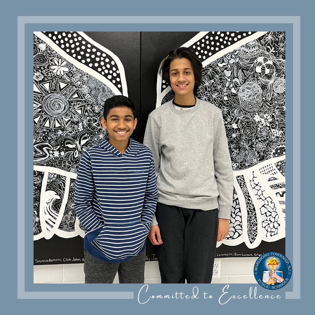 MTPSNJ's tweet photo. Congratulations, Rehan and Vaibhav, 8th grade honors ELA students for being selected as a runner-up in the @nytimes Invent a Word Challenge. @NYT_first_said
https://t.co/m81gwyhsKy
#MTPSPK8 #MTPSMotivators #MTPSMagic #MTPSMinds https://t.co/XWwABVrSQ4