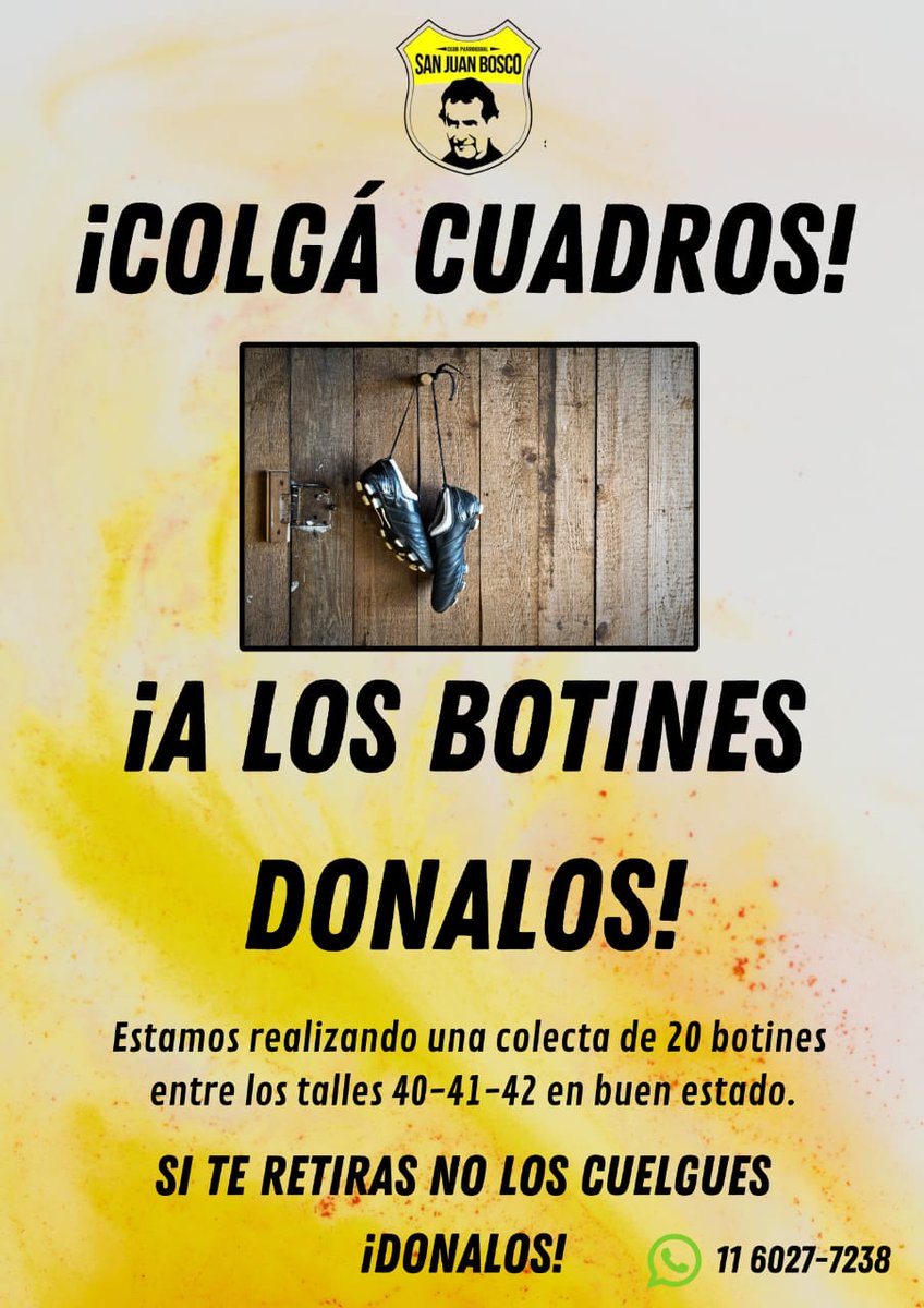 RedSolidariaOK's tweet image. #Botines
