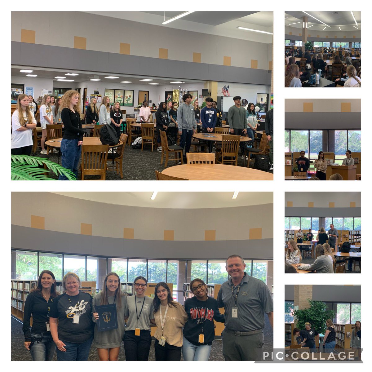 NHS induction (part 2) for <a href="/KleinOak/">Klein Oak HS</a> <a href="/thomashensley/">Thomas Hensley</a> <a href="/KleinISD/">Klein ISD</a> <a href="/KleinLibraries/">Klein ISD Libraries</a>