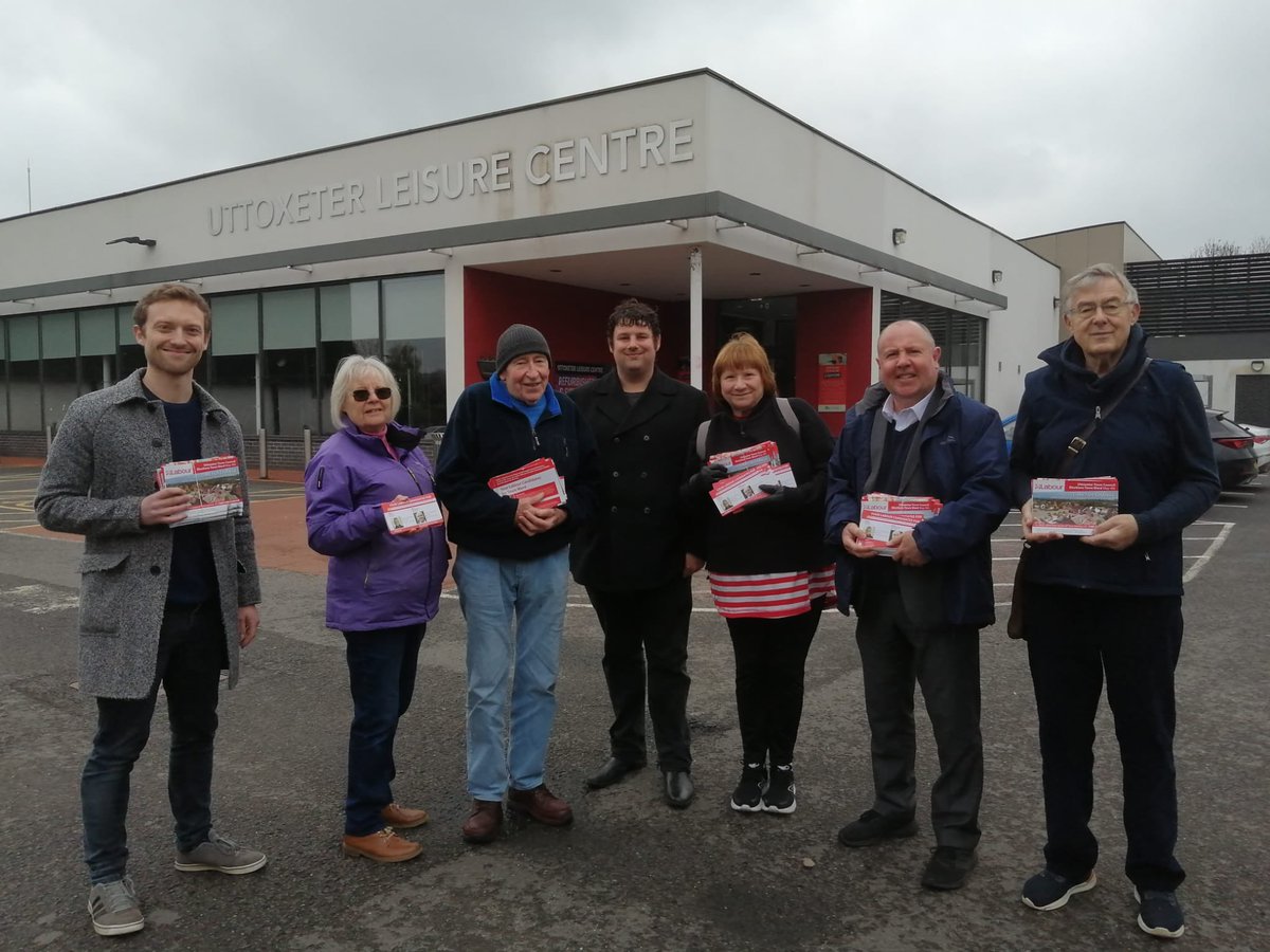 Took a break from campaigning in Coventry… only to lend a hand in Uttoxeter. Great response on the doors #LabourDoorstep
