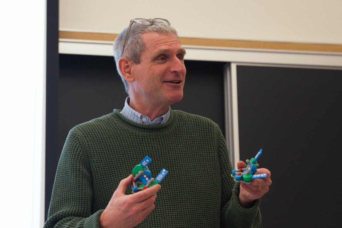 pomonacollege's tweet photo. Objects about the size of toys that come in kids’ meal are now helping students in Daniel O’Leary’s chemistry classes visualize molecular orbitals. O’Leary uses a hobby-grade 3-D printer to make them for his students.

More: https://t.co/MMWuRUXNSD https://t.co/2cDqkSd1X2