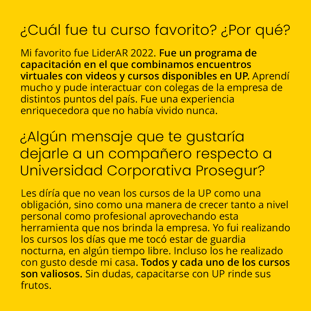 ProsegurGlobal's tweet photo. No te pierdas la entrevista a Martín Javier Romero, Analista Ssr Logística de Valores, que nos habla sobre la Universidad Corporativa Prosegur y cómo se benefició de esta iniciativa.
#UniversidadProsegur #TalentoProsegur #TeamOfTeams https://t.co/ZkF0IDOnOP