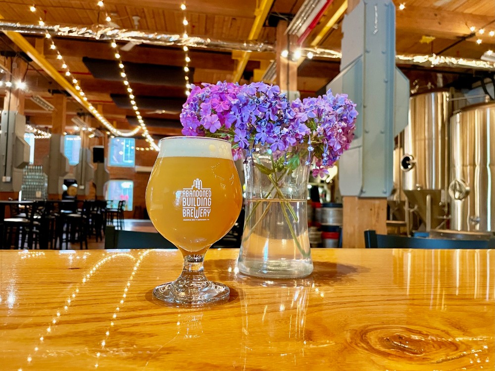 We're in the full swing of spring! Come enjoy the sounds of Beth Killian and the taps pouring your favorite beer. Our beer garden is also open! Come hang 4-10pm.  #abbrewery #easthamptonma