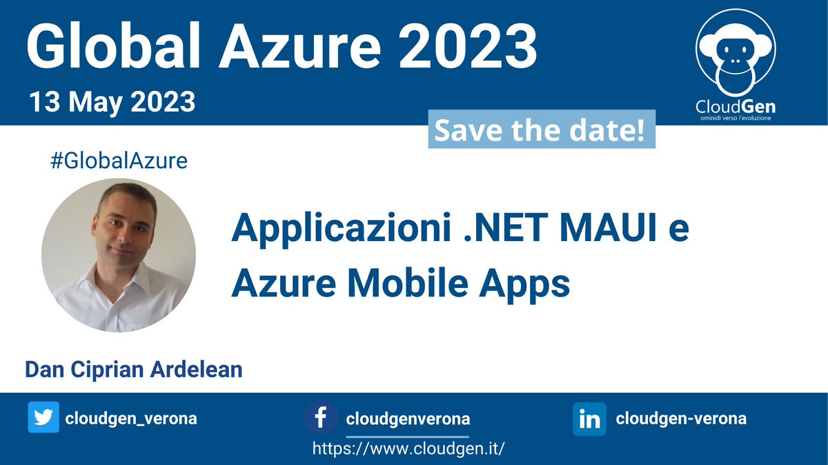 #GlobalAzure a Verona.
✍️ cloudgen.it/agenda-global-…