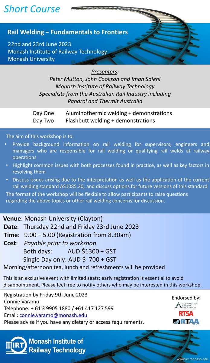 Monash IRT tweet media