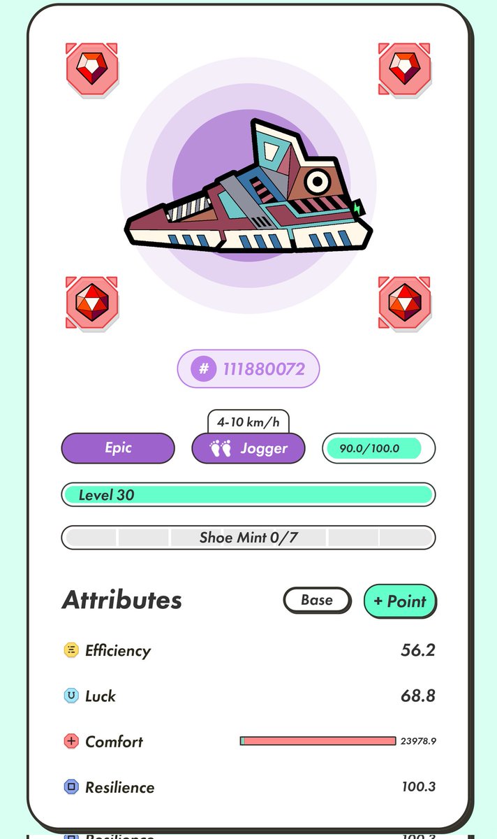 t_mmk_'s tweet image. 3000km突破！今後もこの子たちとジョギングしていきます☺️
#STEPN