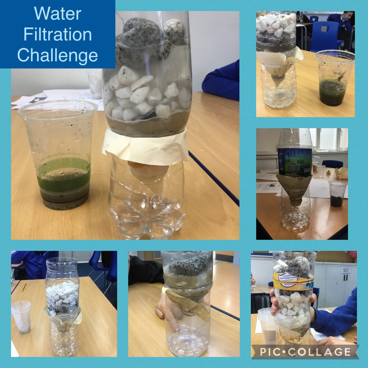 ParkPSClacks's tweet photo. In P7 we have undertaken the Water for All challenge.  As different countries, we designed and built filters. Each country had different credit amounts  for raw materials, some needed to apply for aid.  Making connections &amp; discussions about the impact of Technology Justice too. https://t.co/Huv7RigTIx