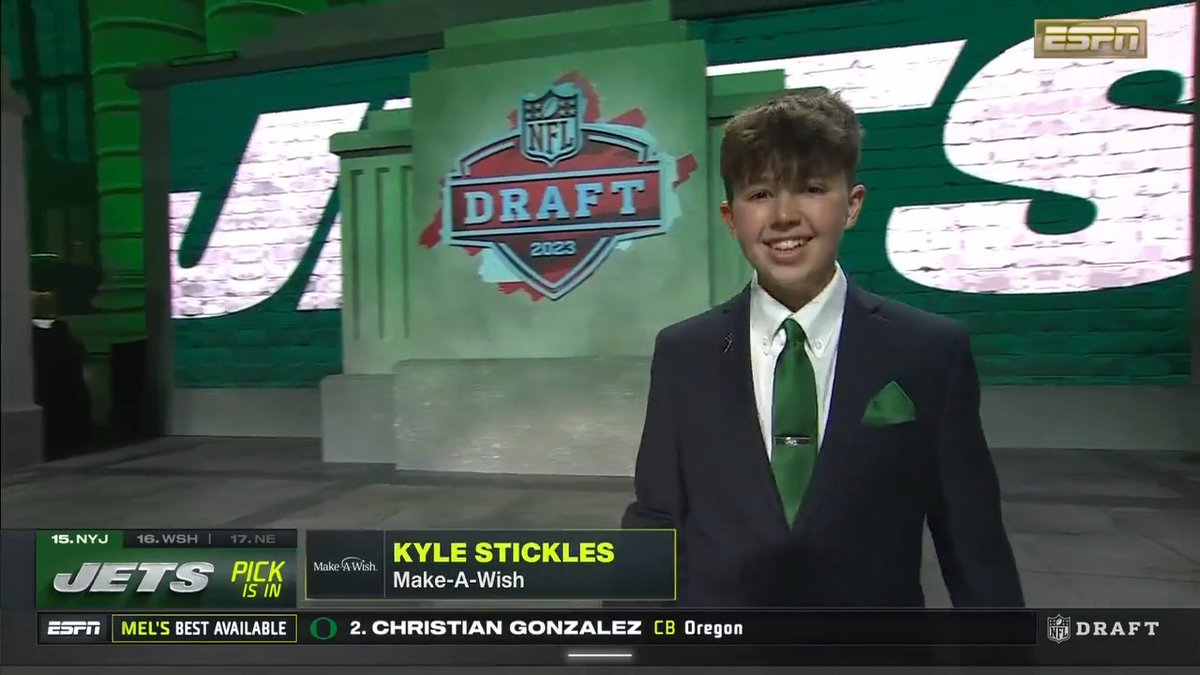 Steve Levy on Twitter "RT MakeAWish Did you tune in to the NFLDraft