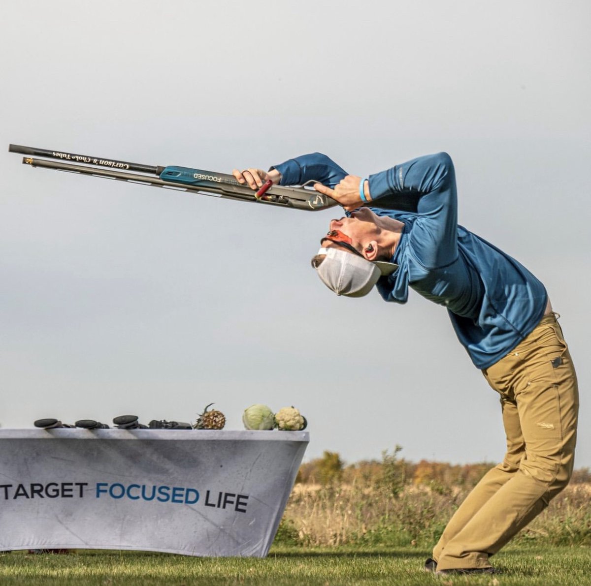 FederalPremium's tweet photo. Bending over backwards for some warm weather! Who is ready for show season with @targetfocused?
#TargetFocused #ShootingSports #FederalAmmo #HOA https://t.co/kFcUWSRUAq
