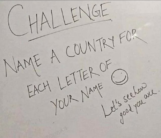 jade4eachother's tweet photo. J - Jamaica 
A - Austria
Y - Yemen https://t.co/c2MK4gbPjr