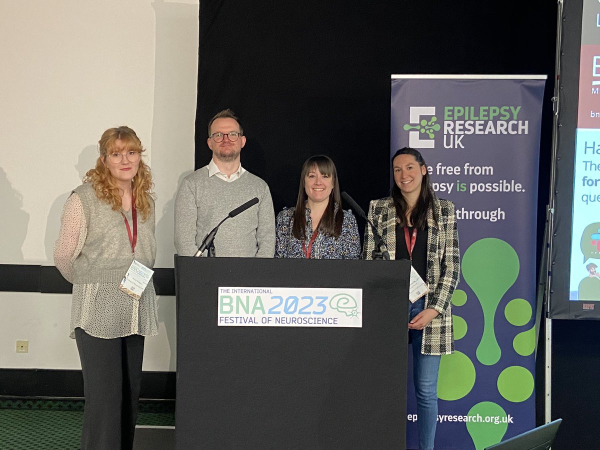 EpilepsyInst's tweet photo. This week, @BritishNeuro hosted its 5th Festival of Neuroscience in Brighton. Epilepsy Research UK is a proud Partner organisation of the BNA and hosted the conference’s only epilepsy-focused symposium, championing the work of early-career researchers: https://t.co/mc4QUOyqGc https://t.co/sr83peVXms