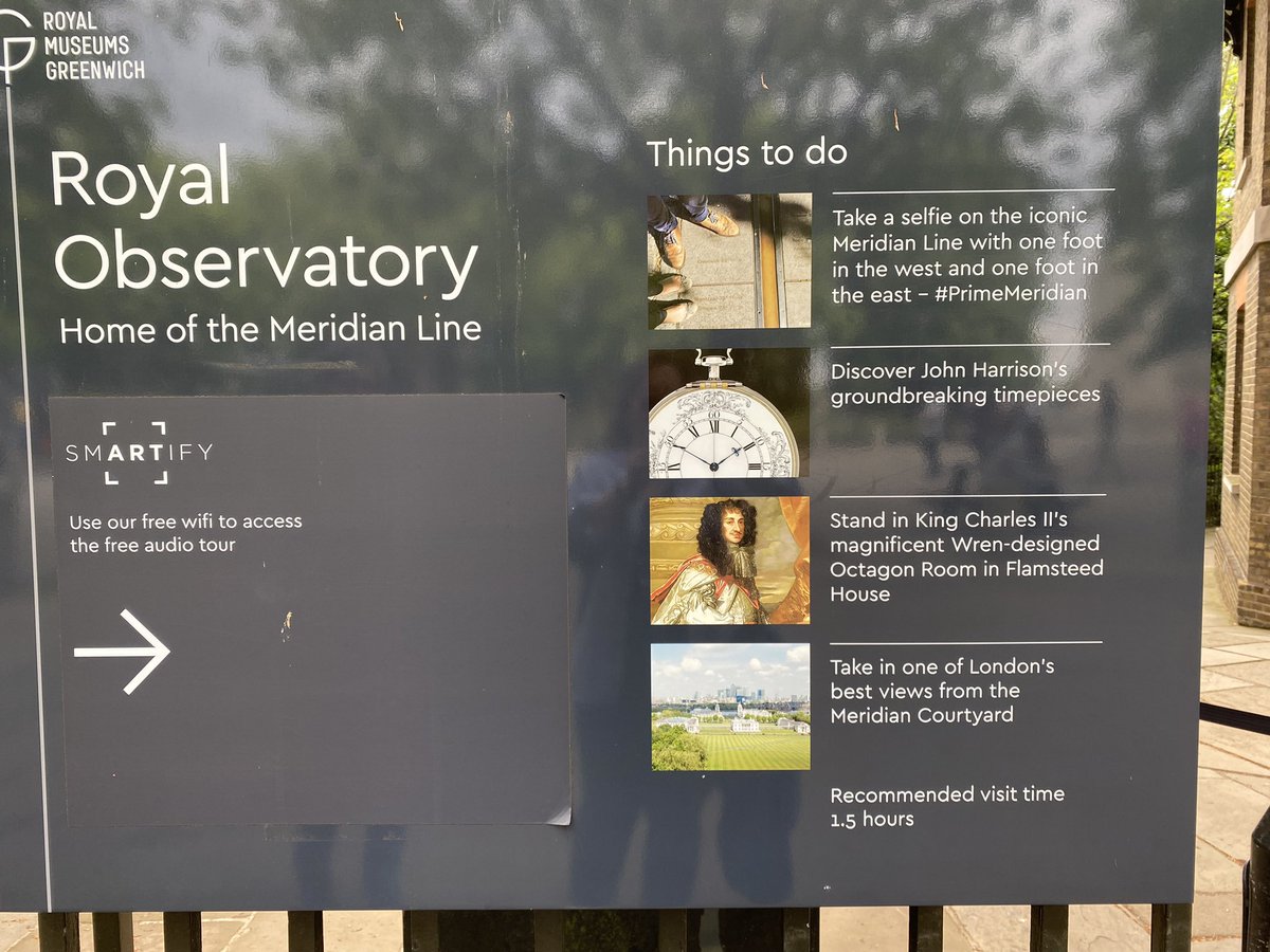 j_varriano's tweet photo. Only reason we extended our trip to end in London. Spending the weekend with my niece, who is doing her masters here in Greenwich . โค๏ธ#royalobservatorygreenwich #homeofthemeridianline #viewofLondon #goodfunwithgoodpeople #travellingsisters #retirementfun https://t.co/8HUyolWxqr