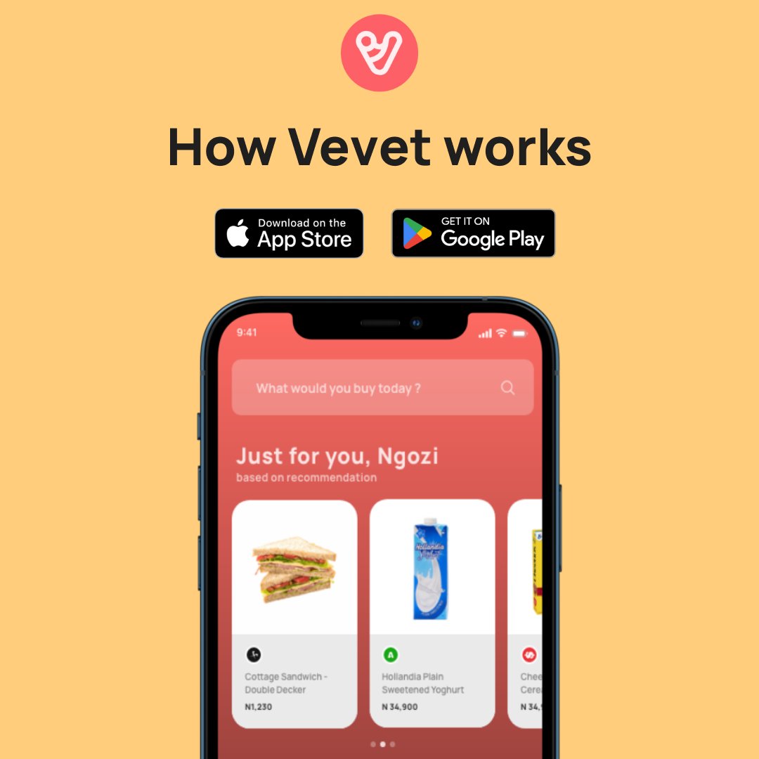 vevetco's tweet photo. Here's how to use the Vevet app 👇

Follow these easy steps and satisfy all your cravings 😋

#vevet #fooddeliveryservice #deliciousfood https://t.co/moY4S7ThEQ