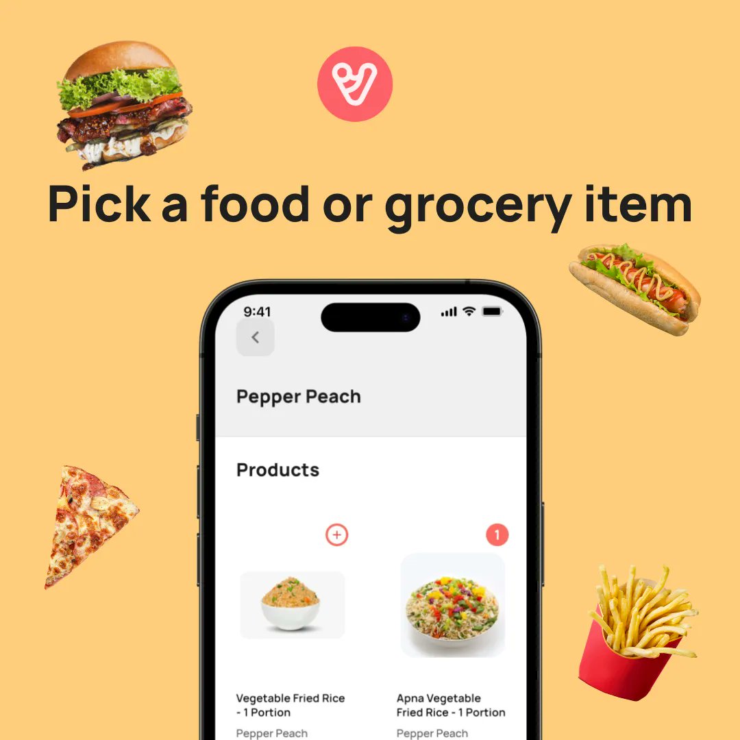 vevetco's tweet photo. Here's how to use the Vevet app 👇

Follow these easy steps and satisfy all your cravings 😋

#vevet #fooddeliveryservice #deliciousfood https://t.co/moY4S7ThEQ