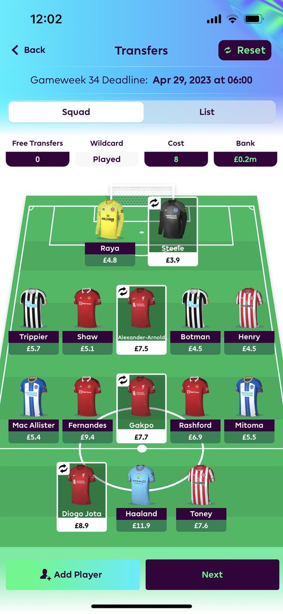 chef_fpl's tweet photo. Still have my BB. Anyone have any thoughts on this? Is Jota gonna be ok. Will he feature in both games? #FPLCommunity #FPL #BB https://t.co/9iTYM1UFNG