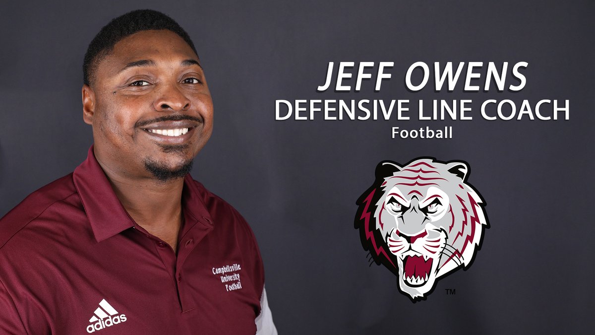 CvilleTigersFB's tweet photo. Jeff Owens joins Fighting Tiger Football as Defensive Line Coach

➡️➡️➡️ https://t.co/9IilNzqaHv https://t.co/Eao4saB1Sr