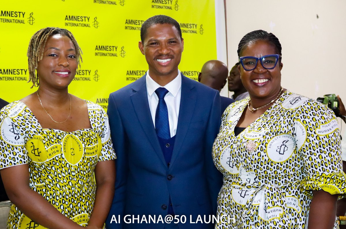 amnestyghana's tweet photo. Our Vision is to ensure that the fundamental human rights and freedoms of all persons are protected , promoted and fulfilled in line with national, regional and international human rights standards.

we are 50.

#AIGat50 https://t.co/WZd0fTnowE