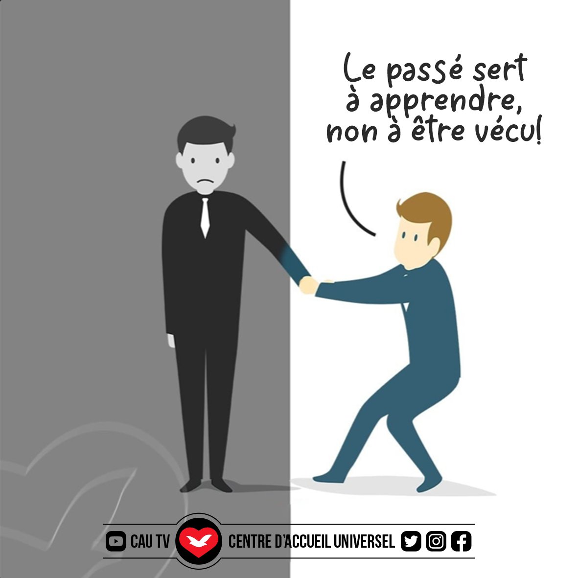 CdAUFrance's tweet photo. Vous n'avez pas le contrôle sur votre passé et vous n'allez pas le changer. Ce que vous devez faire c'est en tirer profit. Dieu promet dans Sa Parole: "Voici, Je fais toutes choses nouvelles" Apocalypse 21:5 
Dieu peut prendre notre passé et d'en faire un grand témoignage! https://t.co/oZ9zwsYeEc