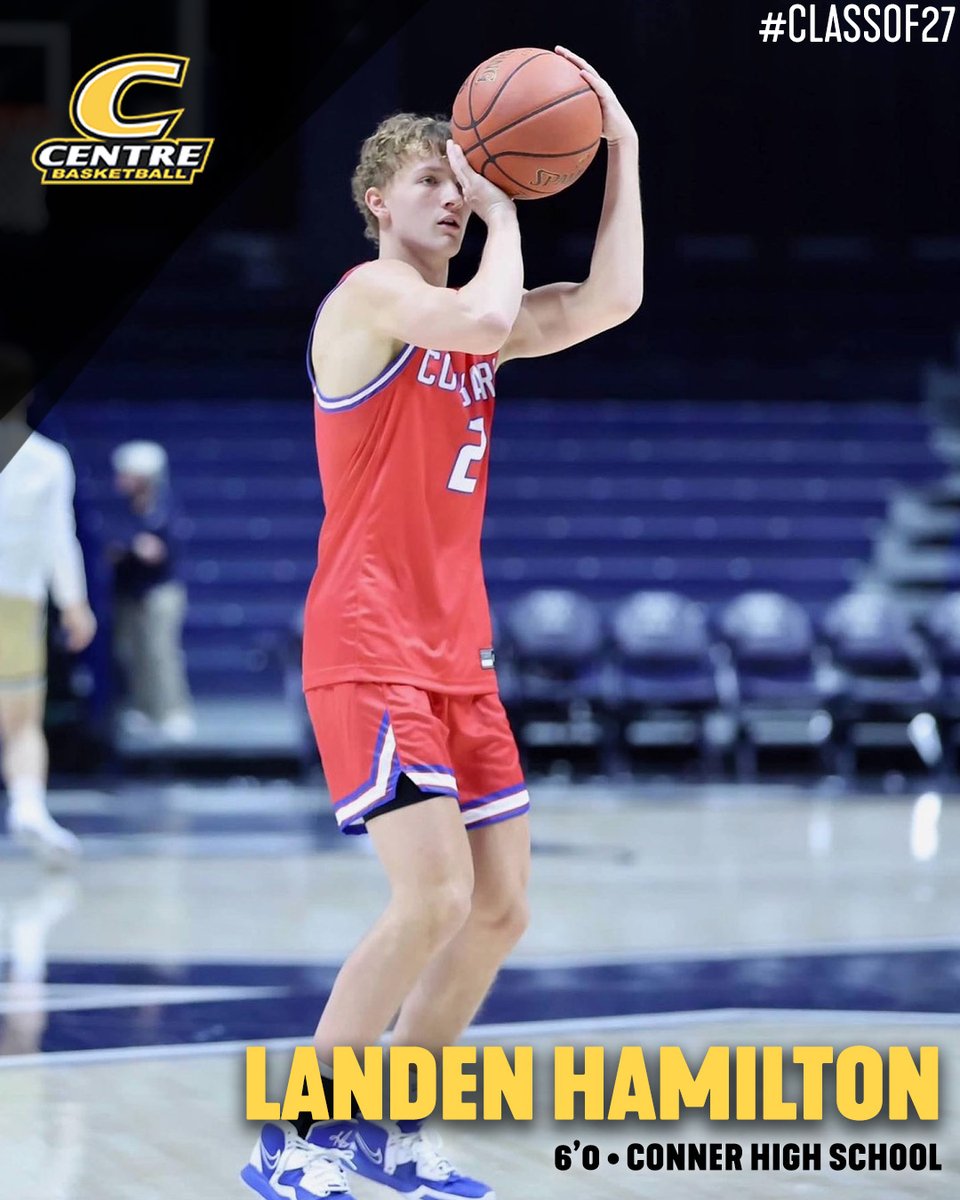 Centre College Basketball (@centre_bball) on Twitter photo Up next in our recruiting class:
πππ£πππ£ πππ’ππ‘π©π€π£
π² <a href="/Landenham01/">Landen Hamilton</a>
#WelcomeToTheFamily β«οΈπ‘ Up next in our recruiting class:
πππ£πππ£ πππ’ππ‘π©π€π£
π² <a href="/Landenham01/">Landen Hamilton</a>
#WelcomeToTheFamily β«οΈπ‘