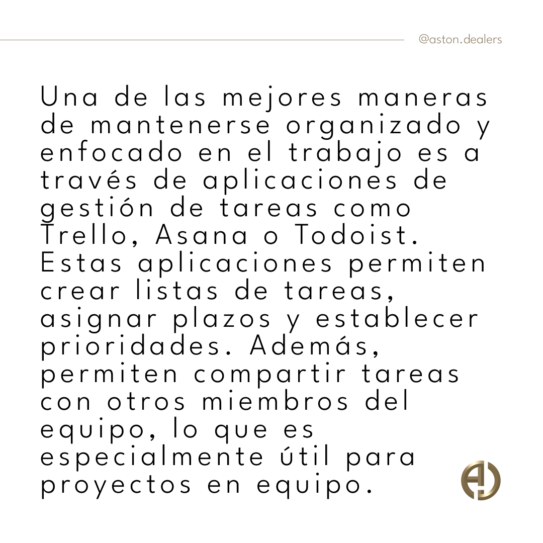 AstonDealers's tweet photo. Desde aplicaciones de gestión de tareas hasta herramientas de colaboración en línea, estas herramientas pueden hacer que tu trabajo diario sea más eficiente y organizado. ¿Qué otras herramientas recomendarías?
#astondealers #productividad #herramientasdigitales https://t.co/PwXiq3snPn