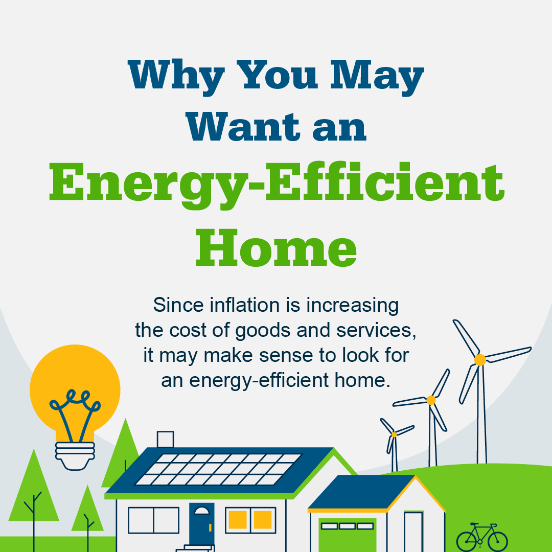 moose795's tweet photo. Since inflation is increasing the cost of goods and services, it may make sense to look for an energy-efficient home to help combat rising costs. DM me to learn about the options in our loca...

#energyefficiency #greenhome

For all of your real estate needs.... #slatersells https://t.co/LCb9FQ04qQ