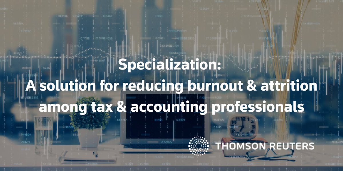 Tax & accounting firms should consider switching to a specialization-focused service model to leverage their #Talent and avoid burnout fully. ow.ly/eokA50NYEiv

#AccountingFirms #TaxFirms #TRInstitute