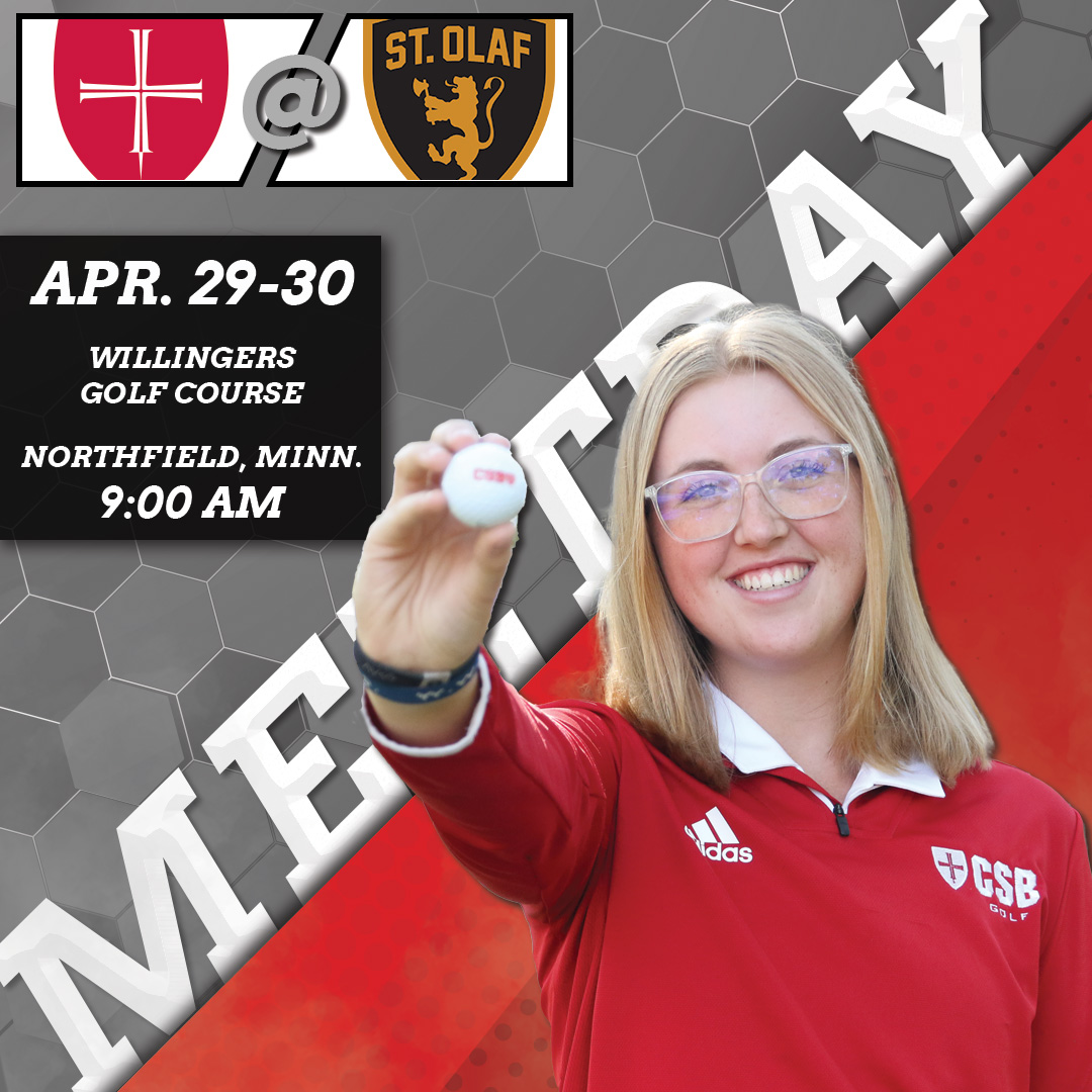 CSB_Athletics's tweet photo. MEET DAY!
@csb_golf heads to Northfield to compete in the two-day St. Olaf-Carlton Spring Invite! #BennieNation
📍 Northfield, Minn.
📊 https://t.co/qp05fEoSLE https://t.co/KCt9RmAGQr